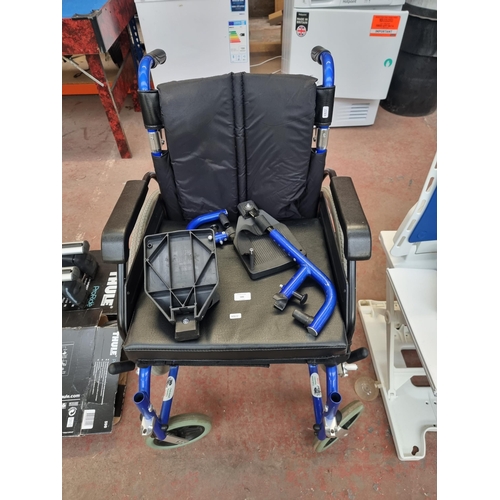 585 - A Drive Enigma folding wheelchair