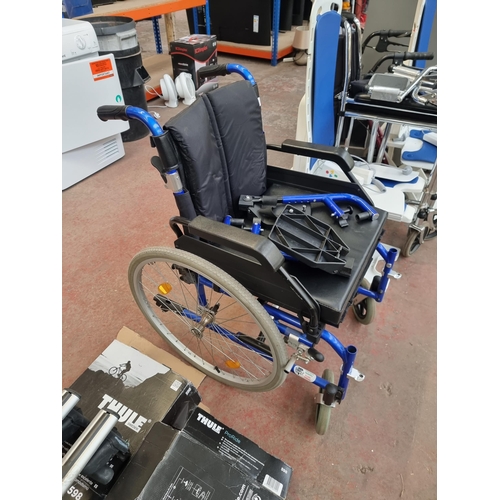 585 - A Drive Enigma folding wheelchair