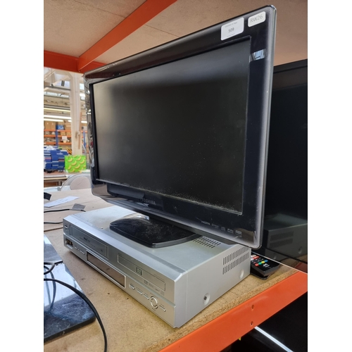 509 - Two items, one Toshiba 22DV665DB 22