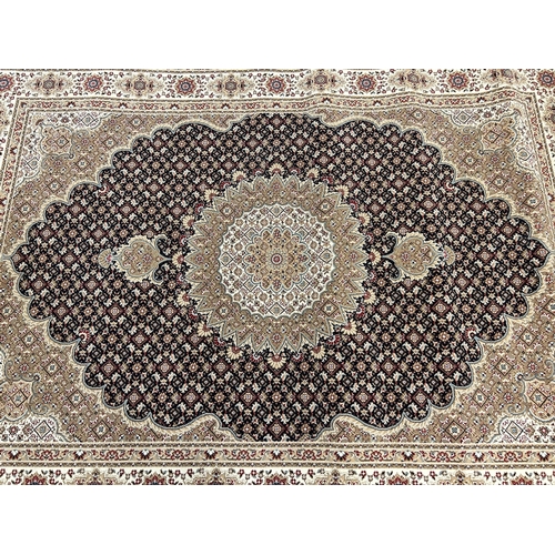 76 - A Flair Rugs Fortuna Eltham navy rug - approx. 230cm x 160cm