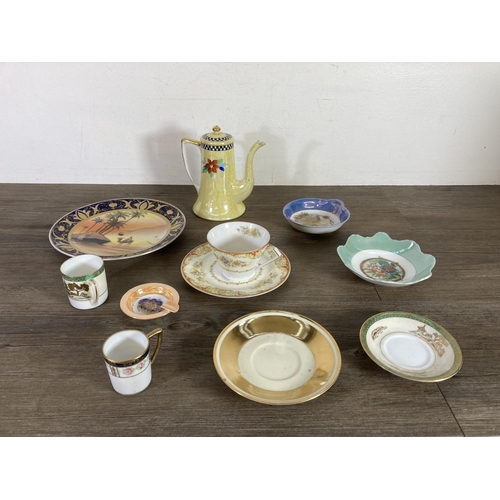 270 - A large collection of mostly Noritake ceramics to include coffee pots, coffee cups and saucers, matc... 