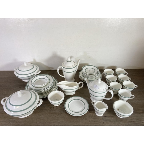 285 - A large bone china part dinner set