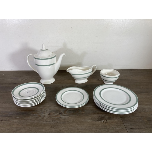 285 - A large bone china part dinner set