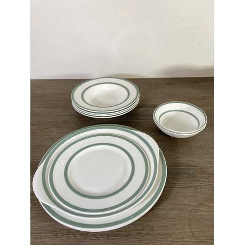 285 - A large bone china part dinner set