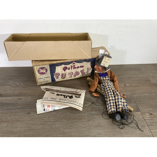 324 - A 1950s boxed Pelham Puppets Ltd. Type SL Mad Hatter standard puppet with original instructions and ...