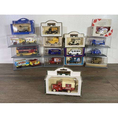 342 - A large collection of mainly boxed diecast model vehicles to include Corgi William and Kate Royal We... 