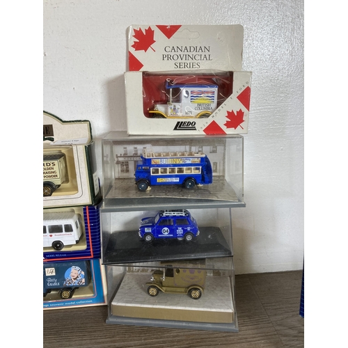 342 - A large collection of mainly boxed diecast model vehicles to include Corgi William and Kate Royal We... 