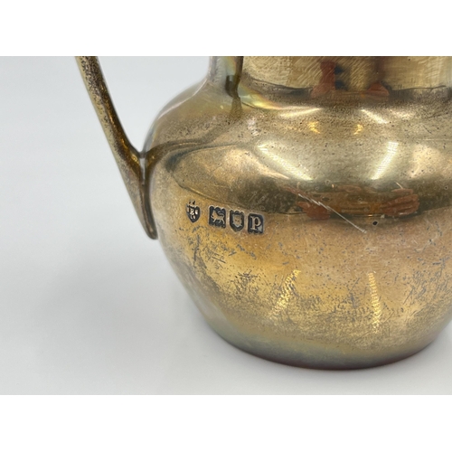 1250A - An Edwardian hallmarked London silver milk jug, dated 1910 - approx. gross weight 49.4 grams