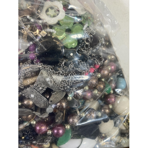 367 - Approx. 10kg of costume jewellery