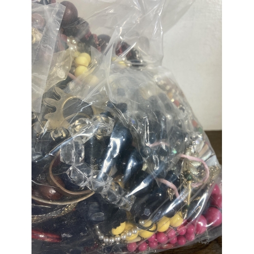 378 - Approx. 10kg of costume jewellery