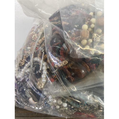 378 - Approx. 10kg of costume jewellery