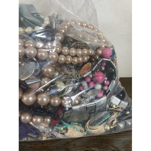 379 - Approx. 10kg of costume jewellery