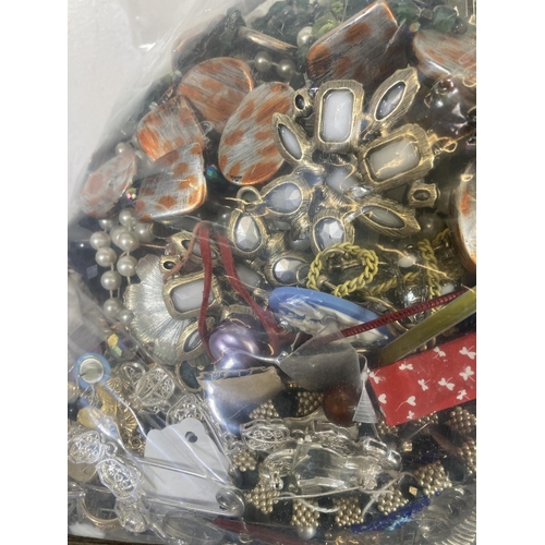 382 - Approx. 10kg of costume jewellery