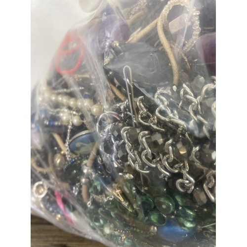 383 - Approx. 10kg of costume jewellery