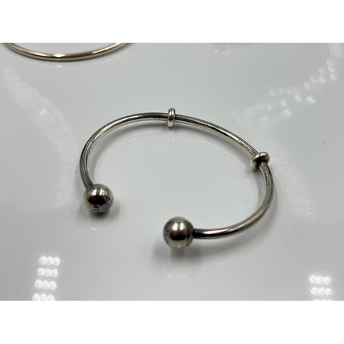 1091 - Four Pandora .925 silver bracelets - approx. gross weight 51 grams