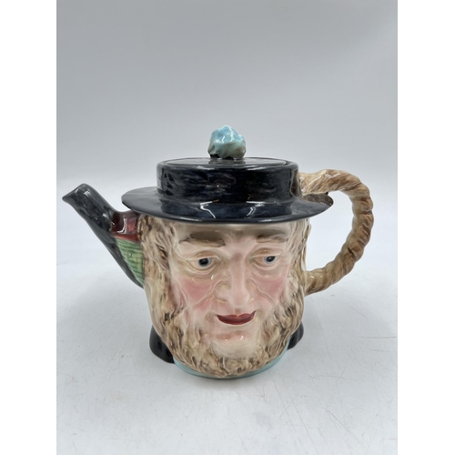 227 - Two pieces of Beswick pottery, Peggotty teapot, model no. 1116 and Sairy Gamp character jug, model n... 