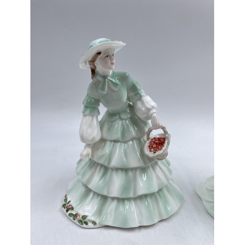 236 - Two Coalport Ladies of Fashion figurines