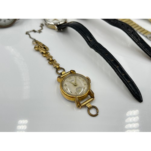 1192 - Nine ladies wristwatches to include Casio, Oris, Sekonda etc.