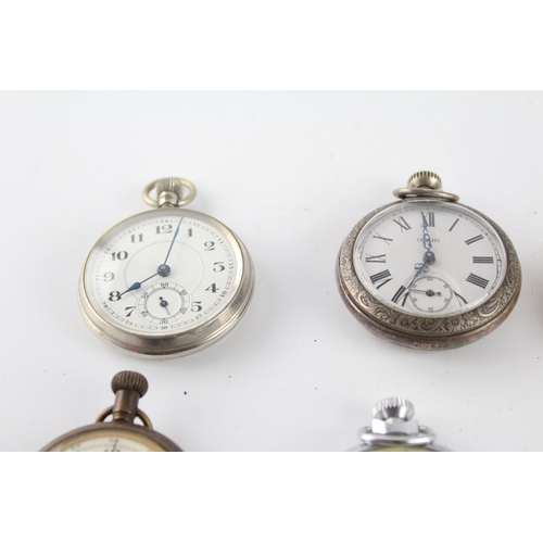 1179 - Six vintage hand-wind pocket watches to include Smiths, Ingersoll etc.