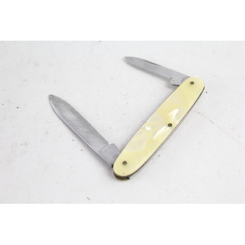 1245 - Twenty antique and vintage pocket knives