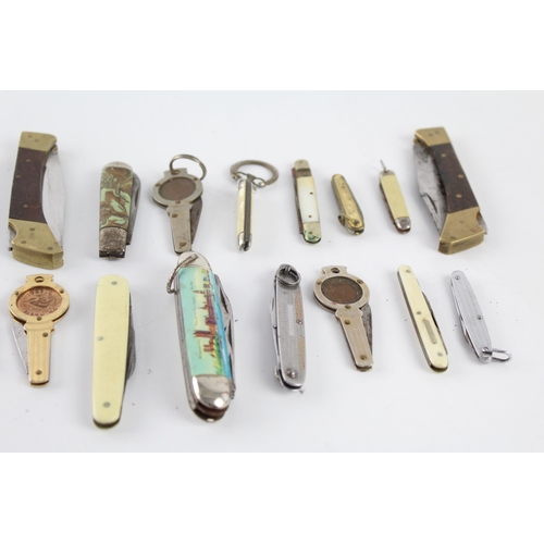 1246 - Twenty antique and vintage pocket knives