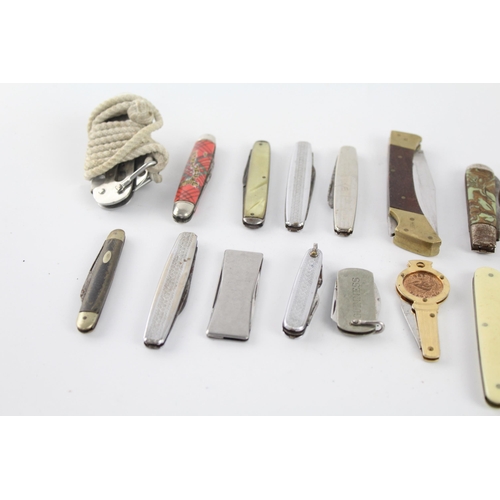 1246 - Twenty antique and vintage pocket knives