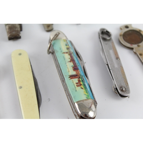 1246 - Twenty antique and vintage pocket knives