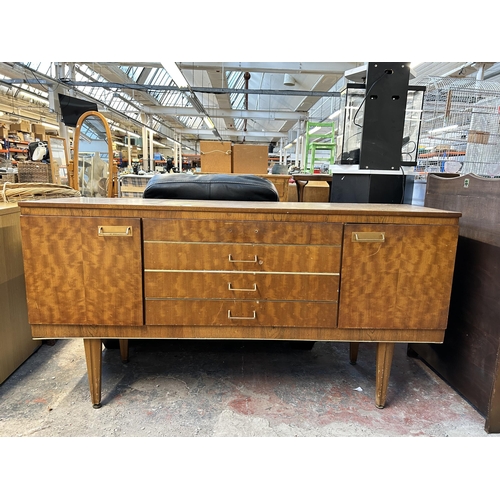 144 - A Stonehill Furniture teak sideboard - approx. 78cm high x 152cm wide x 43cm deep