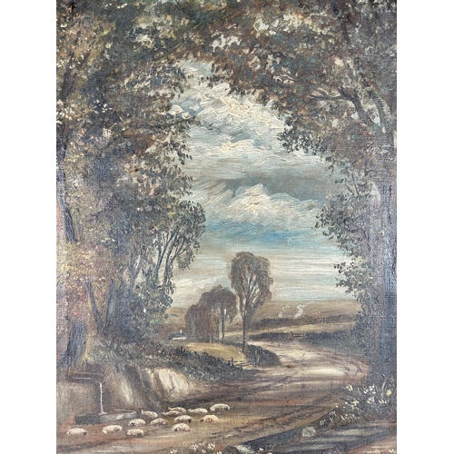 193 - A late 19th century gilt framed watercolour by William H. Muller Hewitt - approx. 59cm high x 44cm w... 