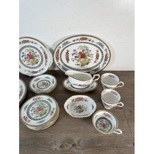 333 - Twenty pieces of Paragon Tree of Kashmir fine bone china