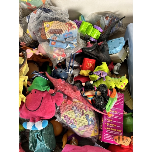 399 - A large collection of children's toys to include MGA Entertainment Bratz model vehicle, McDonalds to... 