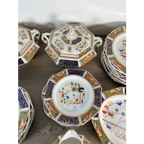 332 - Thirty six pieces of Thomas Hughes & Son Ltd England Juan china