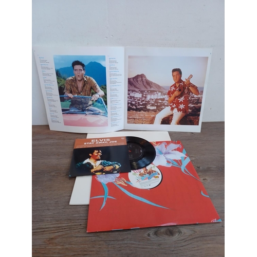 Four Elvis Presley LP vinyl records, 'G.I. Blues