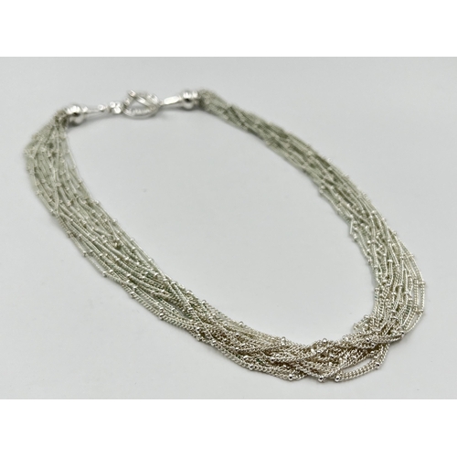 1169C - A Links of London .925 silver 44cm necklace - approx. gross weight 34.6 grams