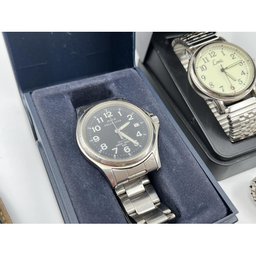 1198 - A collection of watches and accessories to include boxed Avia Polar star, Sekonda, boxed Limit, Nylo... 