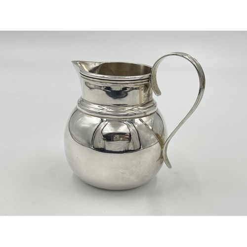 1234 - A J. Gloster Ltd hallmarked Birmingham silver milk jug, dated 1971 - approx. gross weight 119.5 gram... 