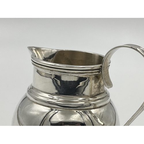 1234 - A J. Gloster Ltd hallmarked Birmingham silver milk jug, dated 1971 - approx. gross weight 119.5 gram... 