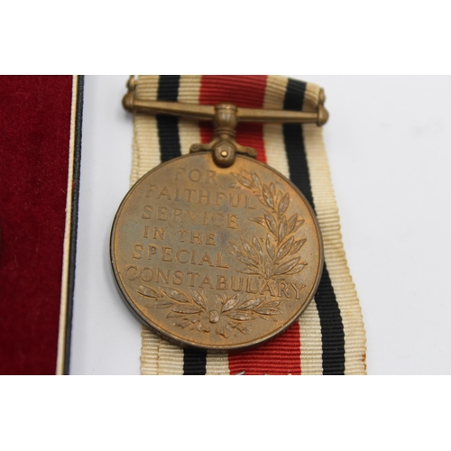 1142 - Two Elizabeth II medals, one boxed Imperial Service presented to Katie Ruby Renie Smith and one Spec... 