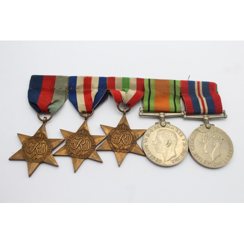 1151 - Five WWII medals