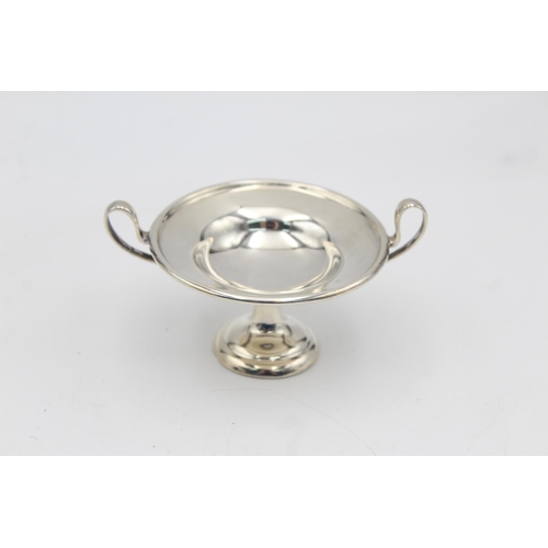 1195 - A hallmarked London sterling silver twin handled bon bon dish, dated 1912 - approx. gross weight 56 ... 