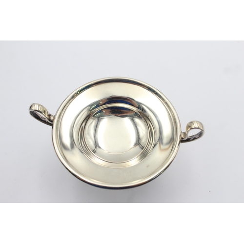 1195 - A hallmarked London sterling silver twin handled bon bon dish, dated 1912 - approx. gross weight 56 ... 