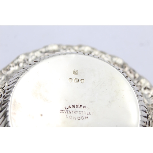 1201 - A Victorian George Lambert hallmarked London sterling silver bon bon dish, dated 1894 - approx. gros... 