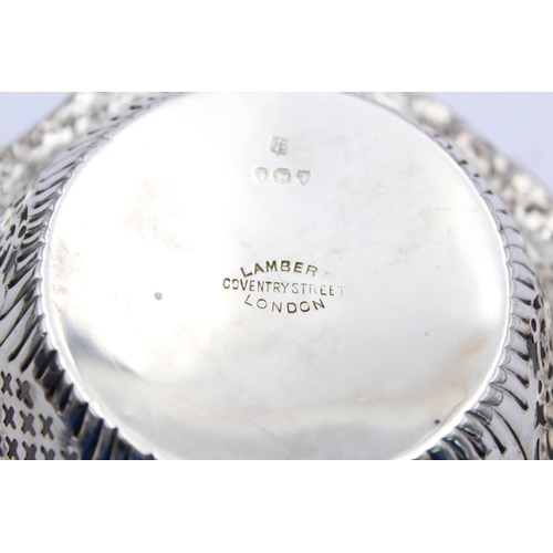 1201 - A Victorian George Lambert hallmarked London sterling silver bon bon dish, dated 1894 - approx. gros... 