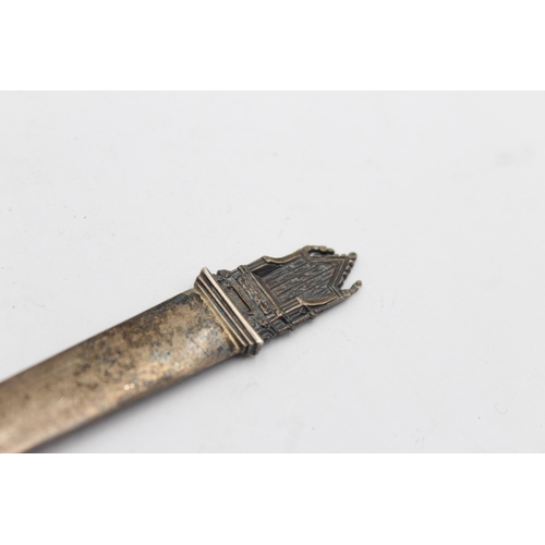 1205 - An S J Rose & Son hallmarked London sterling silver letter opener, dated 1952 - approx. gross weight... 