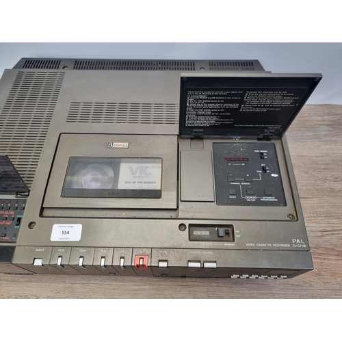 554 - A Sony SL-C7UB Betamax VCR