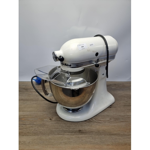 656 - A KitchenAid Artisan food mixer