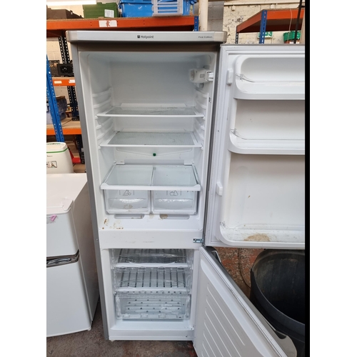 681 - A Hotpoint First Edition fridge freezer - approx. 54cm wide x 153cm high