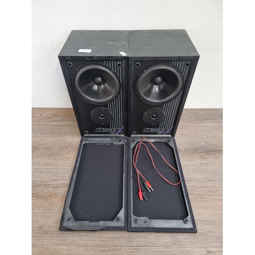 510 - A pair of Mission 761 two-way bookshelf hi-fi speakers