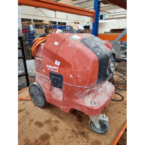 708 - A Hilti VC20-UM industrial vacuum cleaner