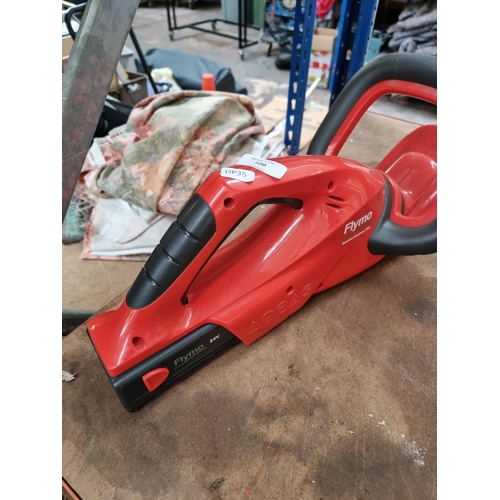 720 - A Flymo cordless Easicut 500 hedgecutter